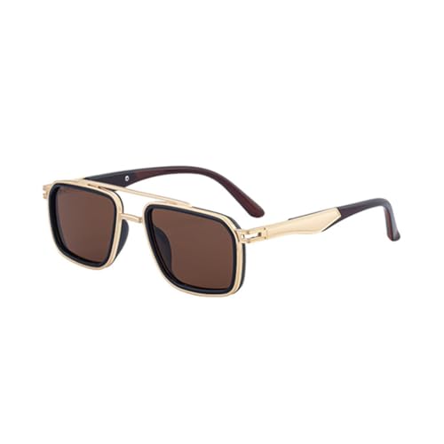 Lunettes de soleil UV400 en alliage léger offrant une protection optimale double pont