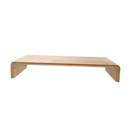 Support écran PC en bois pour un bureau scandinave et ordonné - 2
