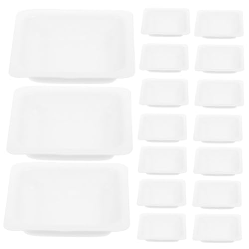 Ipetboom - Ipetboom Matériel De Laboratoire 50 Nacelles De Pesée En Plastique Pour Poudres Liquides Petits Plateaux De Pesée Pour Pesage Précis Et Nettoyage Facile