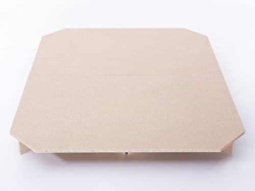 Beliani Podium pour Lit Double à Eau 140 x 200 cm en MDF Stabilité Assurée Solide Durable