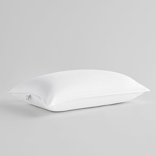 Sobel Westex: Dolce Notte II | King Size Bed Pillow for Side, Back and Stomach Sleepers | Hypoallergenic Down Alternative Fill | Hotel Quality | Machine Washable | 20x36
