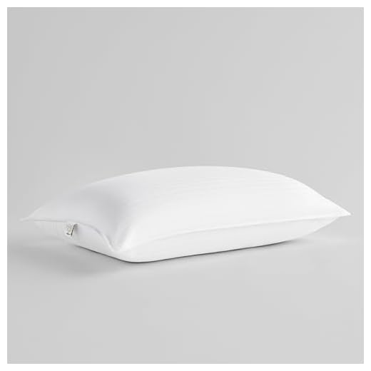 Sobel Westex: Dolce Notte II Side and Back Sleeper Pillow | Hotel and Resort Quality, 205 Thread Count, 100% Cotton Casing | Hypoallergenic, Down Like Fill, Medium Firm (Standard Size)