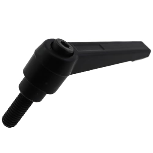 Image of 2PCS Black Adjustable Tightening Handle Screws 7 Type Hand Screw Positioning Locking Wrench Lever Knob Thread Ratchet Stud Locking Used in Lathe Woodworking Machinery Packaging Machinery