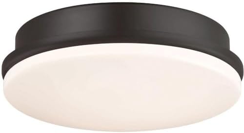 Fanimation Kute 16W 1 LED Light Kit 2.01 Inch Tall and 5.51 Inch Wide with Black Finish