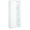 ClosetMaid Pantry Cabinet Cupboard with 2 Doors Adjustable Shelves Standing Storage for Kitchen Laundry or Utility Room White