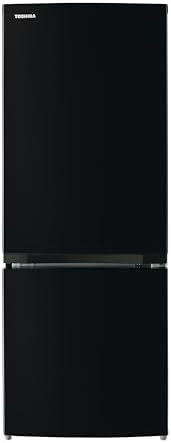Amazon.co.jp: 東芝 冷蔵庫 幅47.9㎝ 153L GR-V15BS(K) 2ドア 自動 