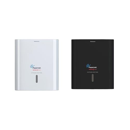 Papernet Dissolve Tech - Interleaved Z-Folded Towel 416617 - with Dissolve Tech Technology, Two Plies, 20 Packs of 200 per Clip, Size 24x20,3cm, Folded Size 20,3x8cm