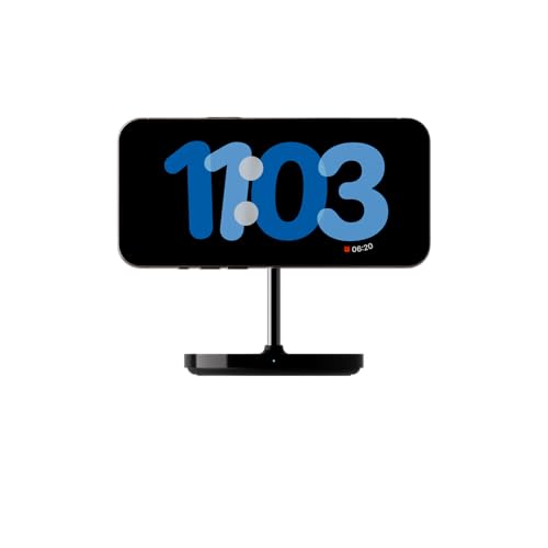 Soporte de carga magnético para iPhone 12 13 14 15 16 con luz de noche 6