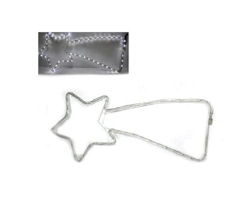 Stella cometa luminosa led multicolor bianca di natale...