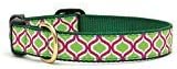 Up Country Green Kismet Dog Collar (1" Medium (12"-18))