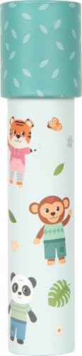 small Foot Kaleidoskop „Jungle Friends“, aus FSC®-zertifiziertem Material, mit faszinierenden Mustern und bunten Formen, für Kinder ab 3 Jahren, 12766