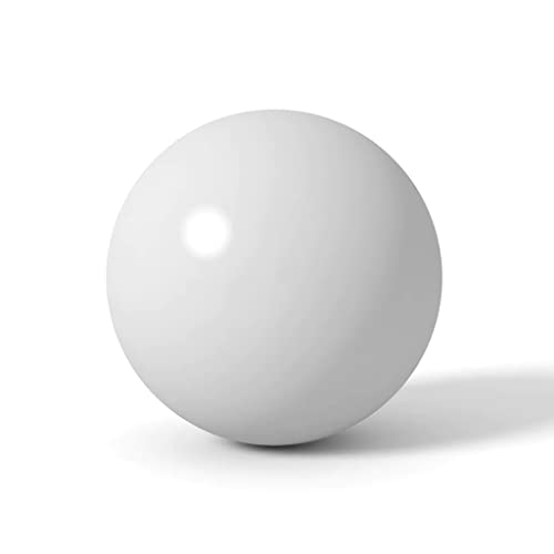 New 500 X Less Lethal .50 Cal 1.8 Grams Solid PVC Jaw Breaker High Impact Balls Paintballs White