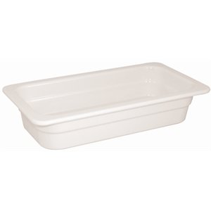 Kristallon Melamine Gastronorm Dish 6.5mm. 1/1GN. White. Box Quantity: 1.