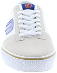 Etnies mens Calli Vulc X Colt 45 Skate Shoe, White/Navy/Gold, 9.5 US | Image 2