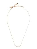 kate spade new york necklace clear rose gold one size