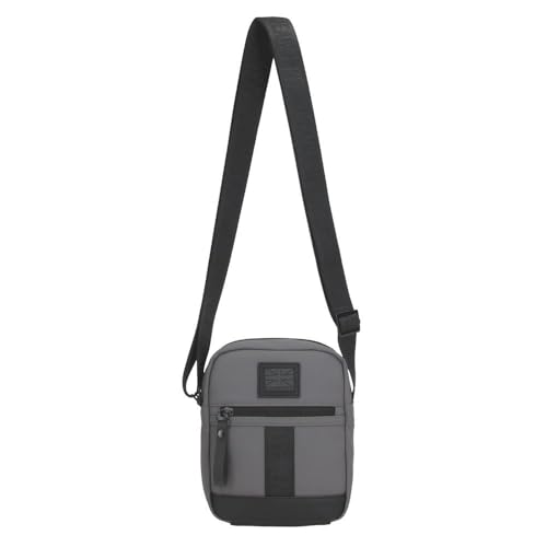 Pepe Jeans Hoxton Borsa A Tracolla Piccola Grigio 15 X 19 X 6 Cm Poliestere E Pu By Joumma Bags, Grigio, Taglia Unica, Borsa A Tracolla Piccola - 8