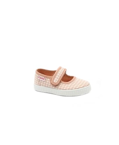 Chaussures fille Cienta ballerines en tissu rose contre les odeurs