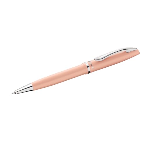 Pelikan, Bolígrafo Jazz Pastel de Metal Recargable, Caja Plegable Ideal para Regalo, Color Albaricoque Pastel