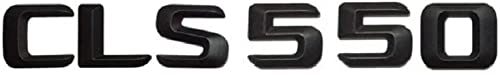 Image of Matt Black CLS 550 inch Car Trunk Rear Letters Words Number Badge Emblem Decal Sticker for CLS Class CLS550