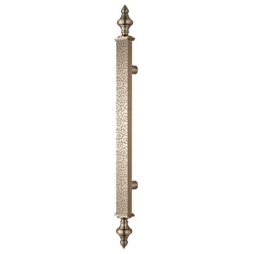 Poignée de porte coulissante et battante vintage pour menuiserie bois ou verre en magasin