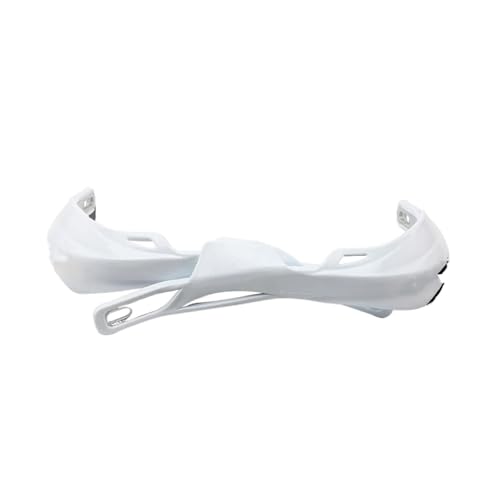 Protège-mains moto 28mm blanc pour guidon YZ et motocross