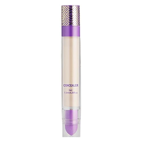 Cream Concealer Full Coverage,4 in 1 Waterproof Long Lasting Full Coverage Concealer - 7.5ml Hydrating Cc Cream Natural Finish for All Skin Types
