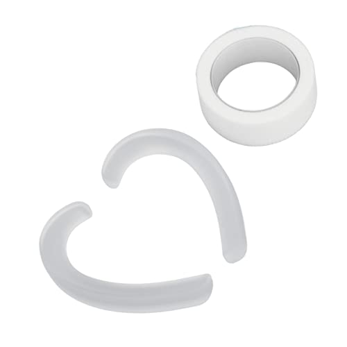 Adesivos de suporte de orelha, adesivos de ouvido cortados à prova d'água com almofadas de ouvido p