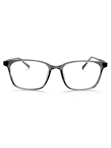 Image of TR90 Oversized Blue Light Blocking Glasses Men Women Ultralight Nerd Square Computer Games Black Large Eyewear