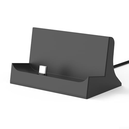 Felicafie Support de charge magnétique pour console de jeu R36S, avec interface de type C, station d'accueil compacte en ABS pour une stabilité optimale
