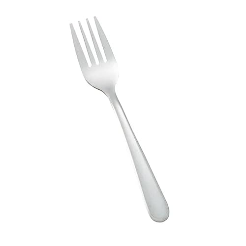 Winco 12-Piece Windsor Salad Fork Set, 18-0 Stainless Steel