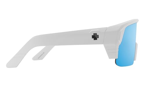 Image of SPY Optic Monolith 5050, Cylindrical Shield Semi-rimless Sunglasses, Color and Contrast Enhancing Lenses