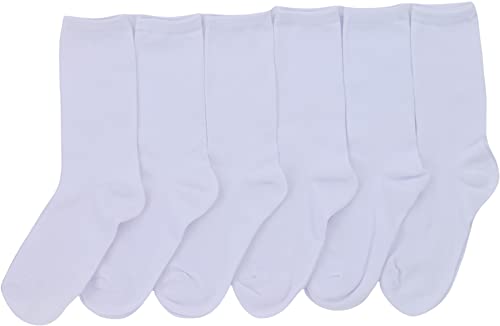 Image of ToBeInStyle Women's Pack of 6 or 12 Fashion Printed Crew Socks