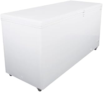 Kelvinator KCCF210WH 20.9 Cu Ft Commercial Chest Freezer with Heavy Duty Basket Storage for Frozen food | 29-5/16"W x 36-1/2"H x 70-7/8"D, Sealed Cabinet Interior, White Exterior, 115v (-15°F to 10°F)