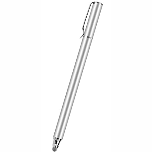 Fonus Stylus for Galaxy A54 5G/A14 5G - Touch Screen Pen Fiber Tip Aluminum Lightweight Silver Color M1X Compatible with Samsung Galaxy A54 5G/A14 5G