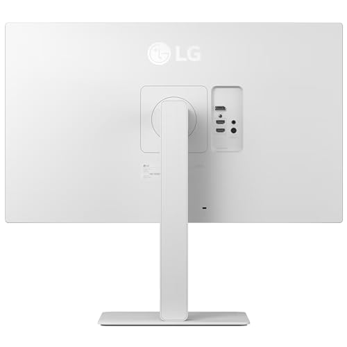 Image of LG 27US550-W 27 inch 4K (3840x2160) UHD Ultrafine IPS Computer Monitor with HDR10, DCI-P3 90%, Adjustable Stand, 3-Side Borderless Design, White