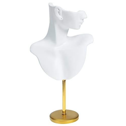 Zerodeko Necklace Display Rack Metal Base Jewelry Organizer Earring Display Holder Home Accessory for Dressing Table