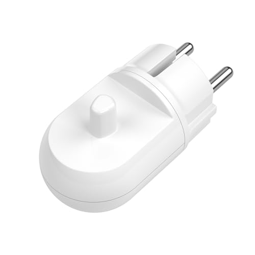 Newding Ladestation Zahnbürsten Steckdose Kompatibel mit Braun Oral-B iO6 iO5 iO4 iO3 iO2 (Nicht iO7 iO8 iO9) Pro 3 3900 3500 3000Vitality Pro, Genius X, Kinder, Ladegerät Wireless - Wasserfest