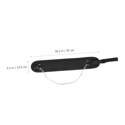 Ceinture de musculation lestée avec chaîne solide pour entraînement de force