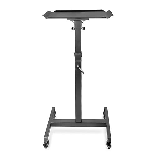 Support de projecteur trépied universel avec plateau réglable et poulies