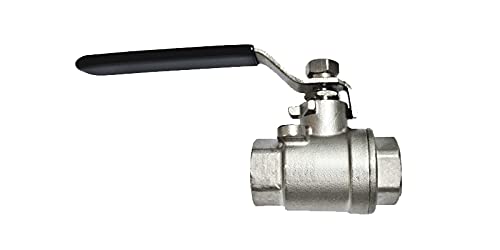 HomeBrewStuff 1/2" Stainless Steel Valve Weldless Bulkhead For Home Brew Kettle