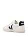 Veja Women's Esplar Logo Sneakers, Extra White/Black, 8 Medium US