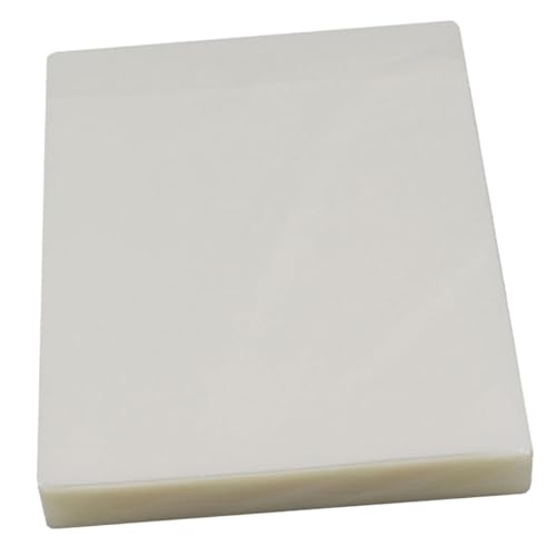 POPETPOP Láminas Laminadas Transparentes Película de Laminación 95X135 MM Impermeables Resistentes Decoloración Sellado Hermético para Proteger Fotos y Documentos en Oficina y Hogar
