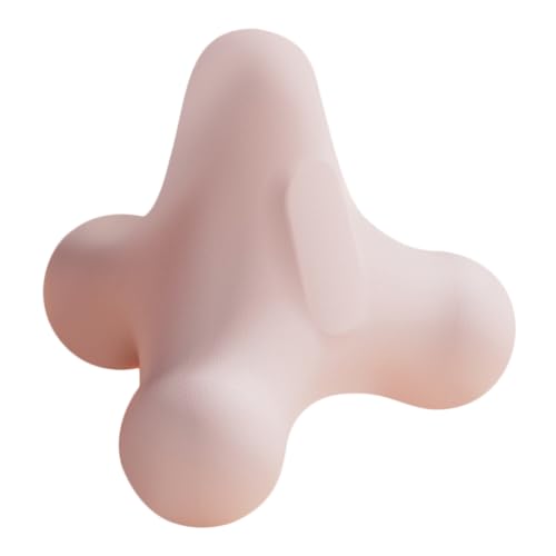 NOLITOY pelota de masaje de fitness músculo masajeadores pelota de masaje de yoga bola de masaje de espalda bolas de masaje bola de masaje corporal masajeador de espalda tipe rosa