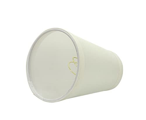 Aspen Creative 32661-6B, Empire Clip-On Chandelier Lamp Shade, Off-White, 2 1/2" Top x 4" Bottom x 5" Slant Height, Set of 6 by Aspen Creative - Image 3