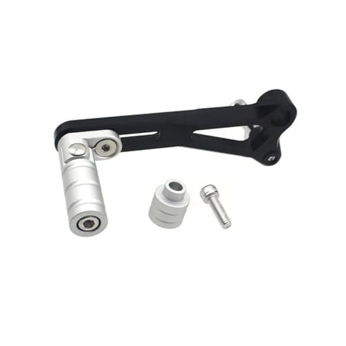 HUISI G310R Motorrad CNC Verstellbare Falten Getriebe Shifter Shift Pedal Hebel FIT for BMW G310R G310 RG 310R 2016-2024 2020 2021 2022 2023(Silver)