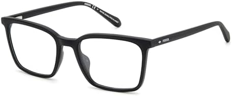 FOSSIL FOS 7148 003 MATTE BLACK 53/19/140 MAN Eyewear Frame