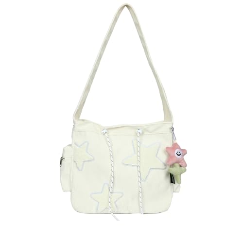 Bolso de hombro para mujer, bolso de mano de gran capacidad, bolso de hombro informal, conjunto de bolsas de esquí, Blanco, Talla única Bolso de hombro para mujer, bolso de mano de gran capacidad, bolso de hombro informal, conjunto de bolsas de esquí, Blanco, Talla única