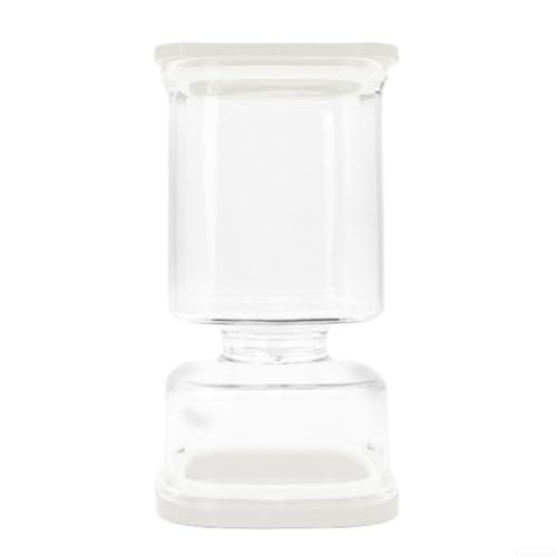 Contenedor cuadrado de plástico Kimchi de 1000 ml con cierre hermético y divisor interno seco húmedo para apoyar la fermentación y almacenamiento seguros a largo plazo (negro)