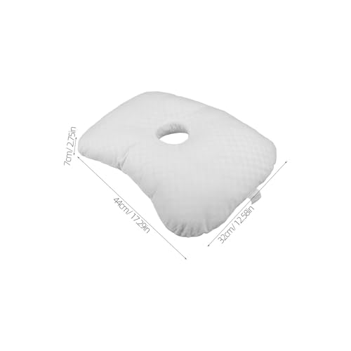 Almohada perforada para dormir de lado cómodo con cuidado post-perforación 3