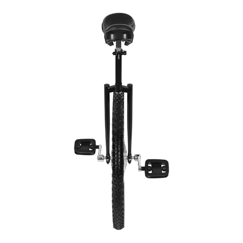 Image of DYNAMI Unicycle with Excellent Steel Frame,Leakproof Tire,Adjustable Height,Curved PU Seat,Mute Bearing,Anti-Slip Designs,for Outdoor Sports Fitness Exercise